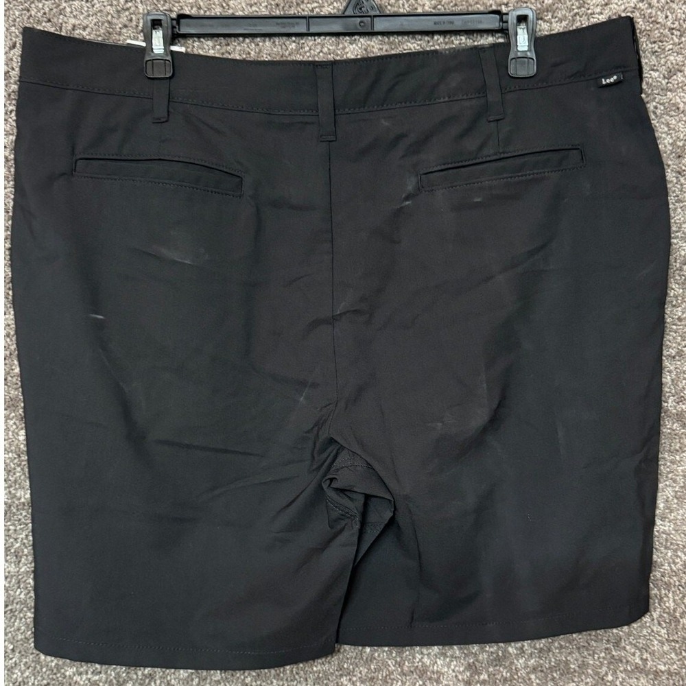 Lee Golf Series‎ Mens Black Regular Fit Performance Shorts 44 8" Inseam - Picture 2 of 11